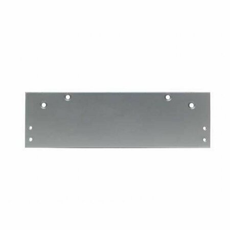 GLOBAL DOOR CONTROLS Storefront Door Closer Drop Plate In Aluminum DP-1214-AL